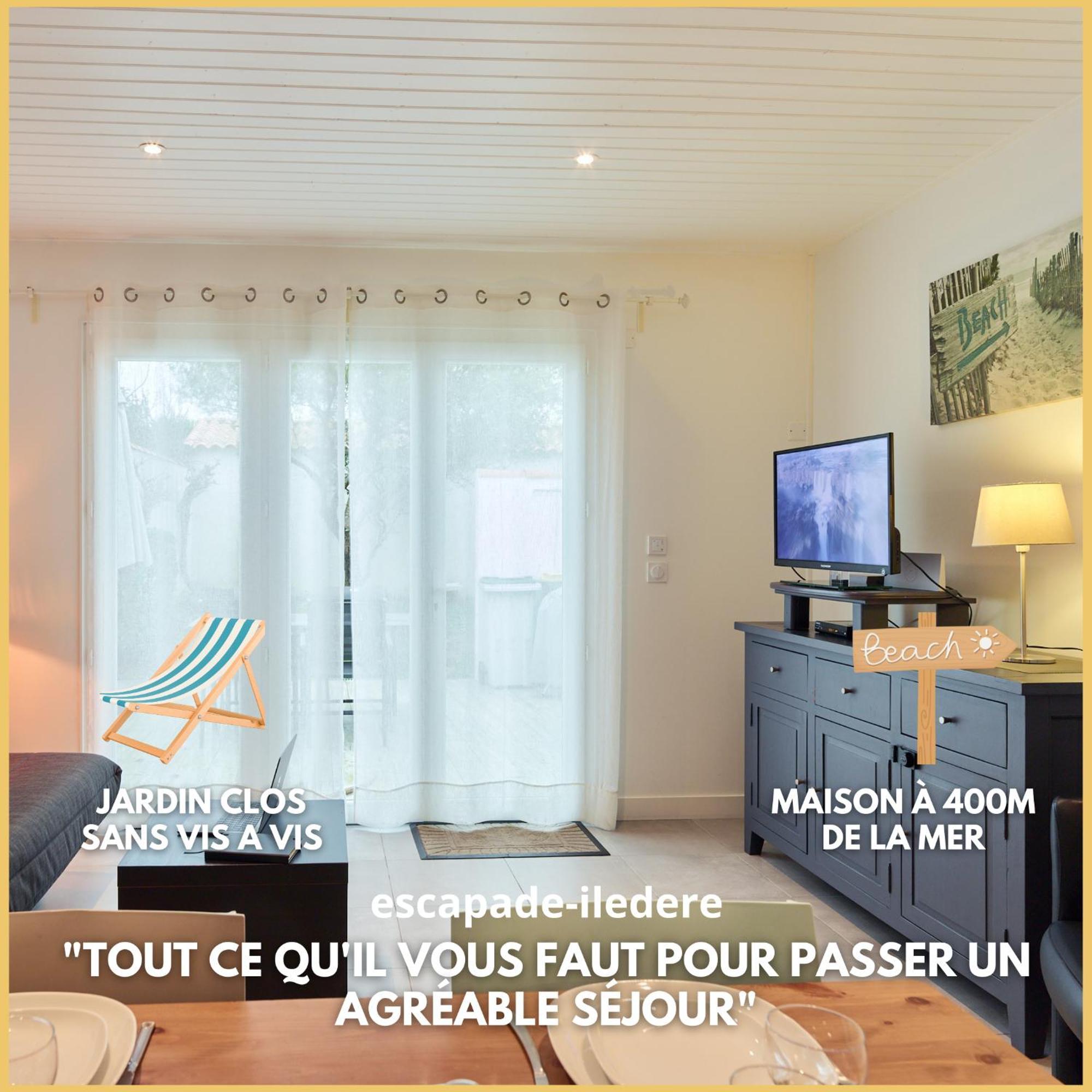 Escapade Ile De Re Villa ลาฟร็อตต์ ภายนอก รูปภาพ
